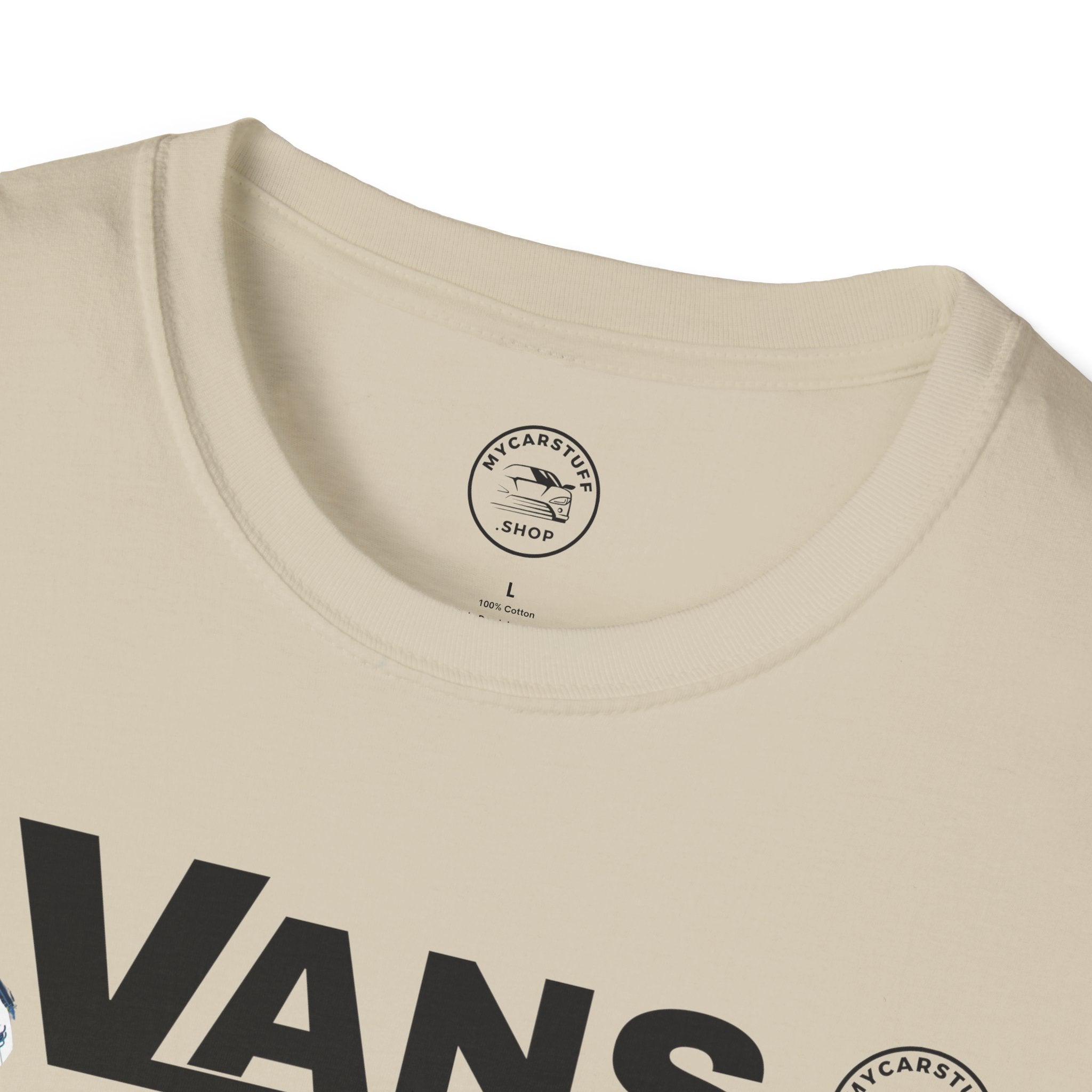 My Car Stuff 'Vans' Custom Design Unisex Softstyle T-Shirt